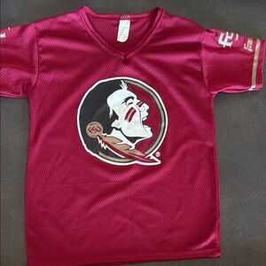 Franklin Seminole Florida State Red Jerseys  Performance Tops size Medium boys
